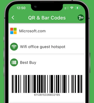 QR Code & Barcode Generator And Storage