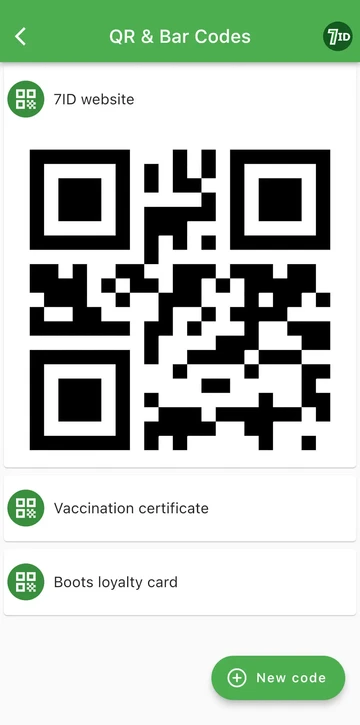 QR Code App: Tallenna QR-koodisi yhteen paikkaan